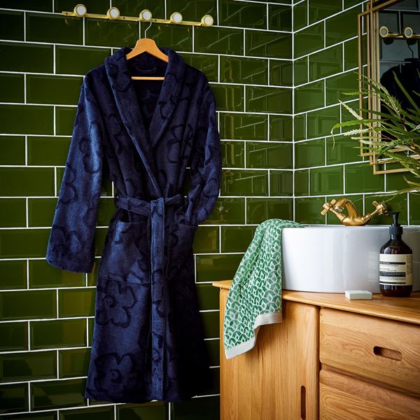 Magnolia Robe - Navy